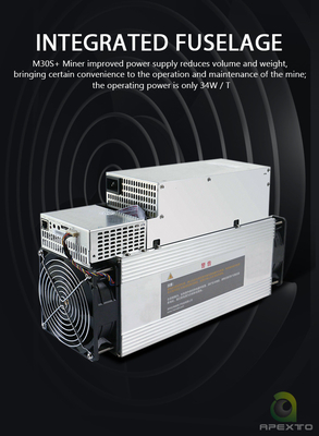 Microbtm30s BTC Asic Mijnwerker 38W 86Th/S 3268W sha-256