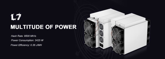 Crypto van 9160mh/S Asic Mijnwerker Antminer L7 9500mh Preorder Blockchain